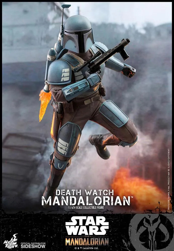 Star Wars The Mandalorian Actionfigur 1/6 Death Watch Mandalorian HOT TOYS - Smalltinytoystore