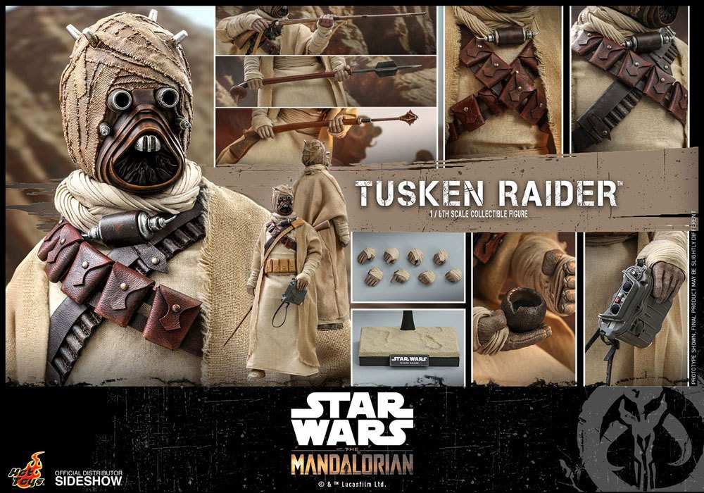 Star Wars The Mandalorian Actionfigur 1/6 Tusken Raider 31 cm HOT TOYS - Smalltinytoystore