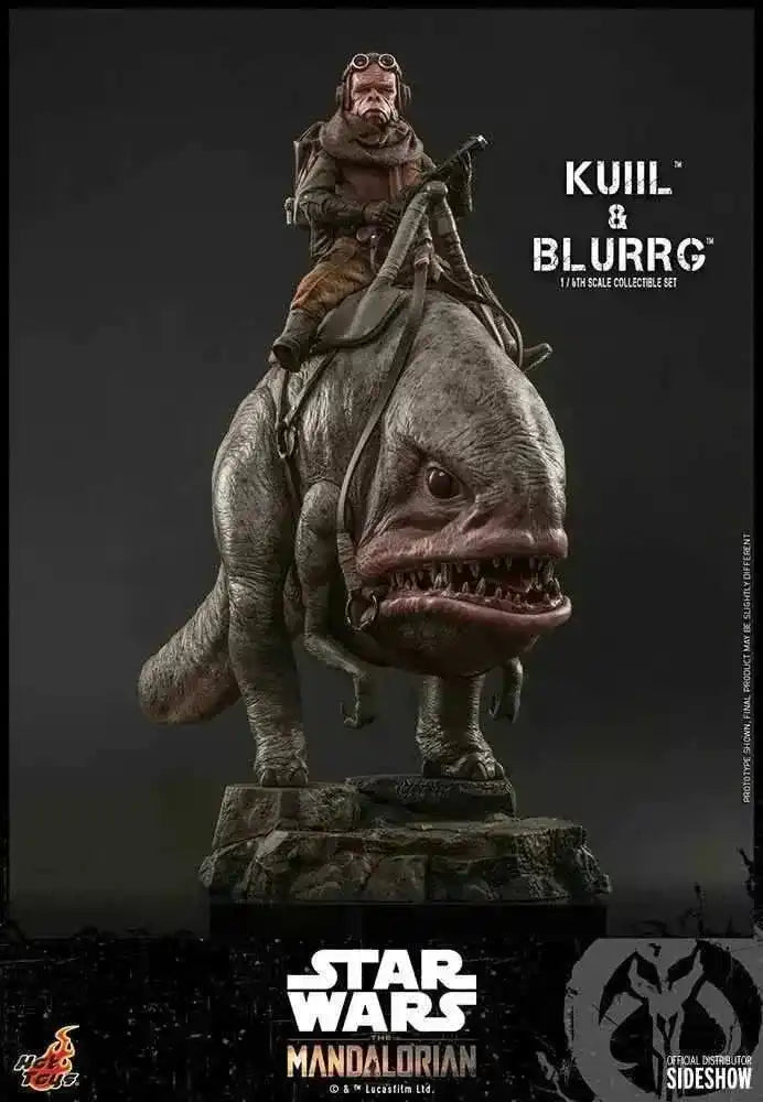 Star Wars The Mandalorian Doppelpack 1/6 Kuiil & Blurrg 37 cm HOT TOYS - Smalltinytoystore