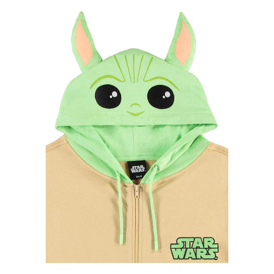 Star Wars The Mandalorian Kapuzenjacke mit Reißverschluß Grogu - Smalltinytoystore