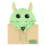 Star Wars The Mandalorian Kapuzenjacke mit Reißverschluß Grogu - Smalltinytoystore