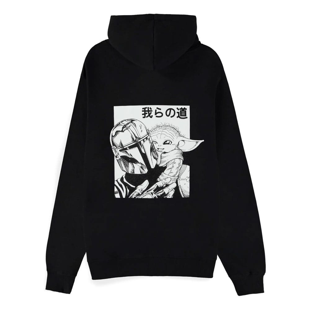 Star Wars The Mandalorian Kapuzenpullover mit Reißverschluß Grogu Größe XL - Smalltinytoystore