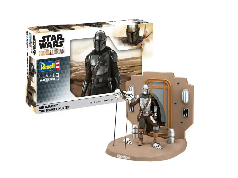 Star Wars: The Mandalorian Modellbausatz Din Djarin - The Bounty Hunter - Smalltinytoystore