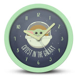 Star Wars: The Mandalorian Schreibtischuhr Cutest in the Galaxy - Smalltinytoystore