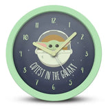 Star Wars: The Mandalorian Schreibtischuhr Cutest in the Galaxy - Smalltinytoystore