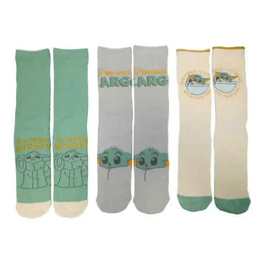 Star Wars The Mandalorian Socken 3er-Pack Grogu L-XL - Smalltinytoystore