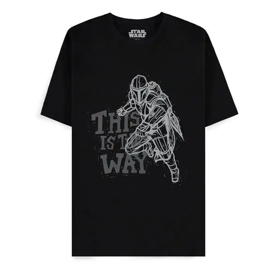Star Wars The Mandalorian T-Shirt Mandalorian Größe L - Smalltinytoystore