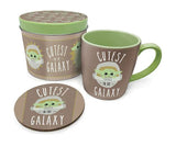 Star Wars The Mandalorian Tasse mit Untersetzer Cutest in the Galaxy - Smalltinytoystore