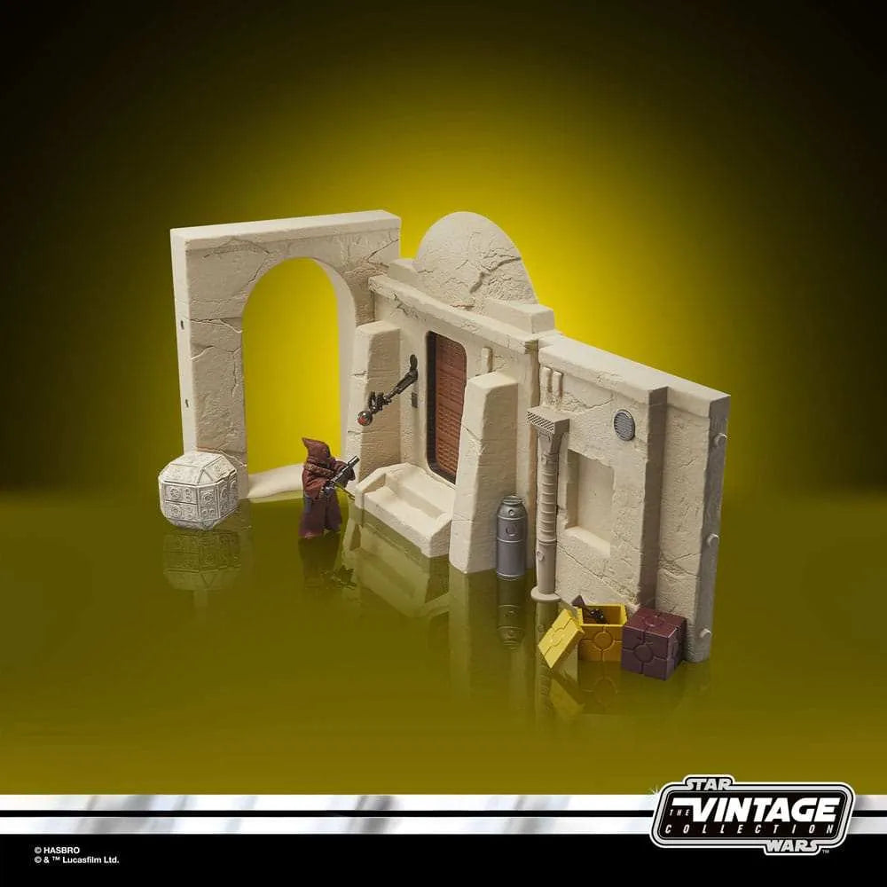Star Wars Vintage Collection Episode IV Playset Streets of Mos Eisley mit Jawa - Smalltinytoystore