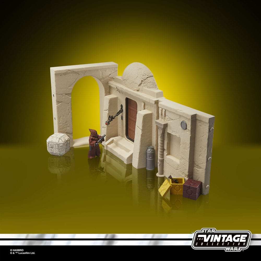 Star Wars Vintage Collection Episode IV Playset Streets of Mos Eisley mit Jawa - Smalltinytoystore