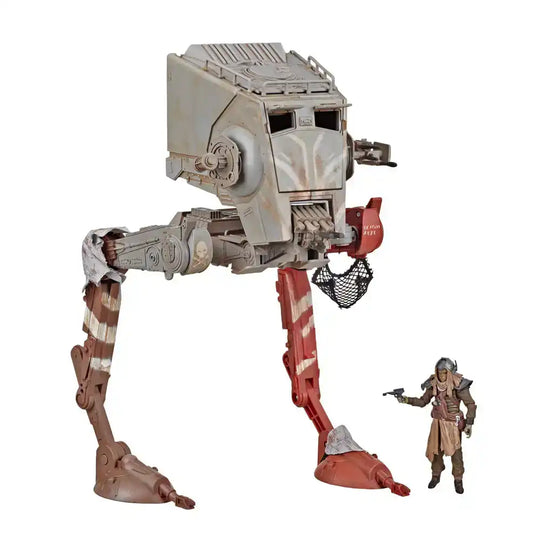 Star Wars Vintage Collection The Mandalorian Fahrzeug AT-ST Raider & Klatooinian