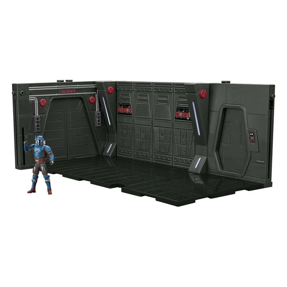 Star Wars Vintage Collection The Mandalorian Moff Gideon's Imperial Light Cruiser Hallway mit Mandalorian Privateer Actionfigur 10 cm - Smalltinytoystore