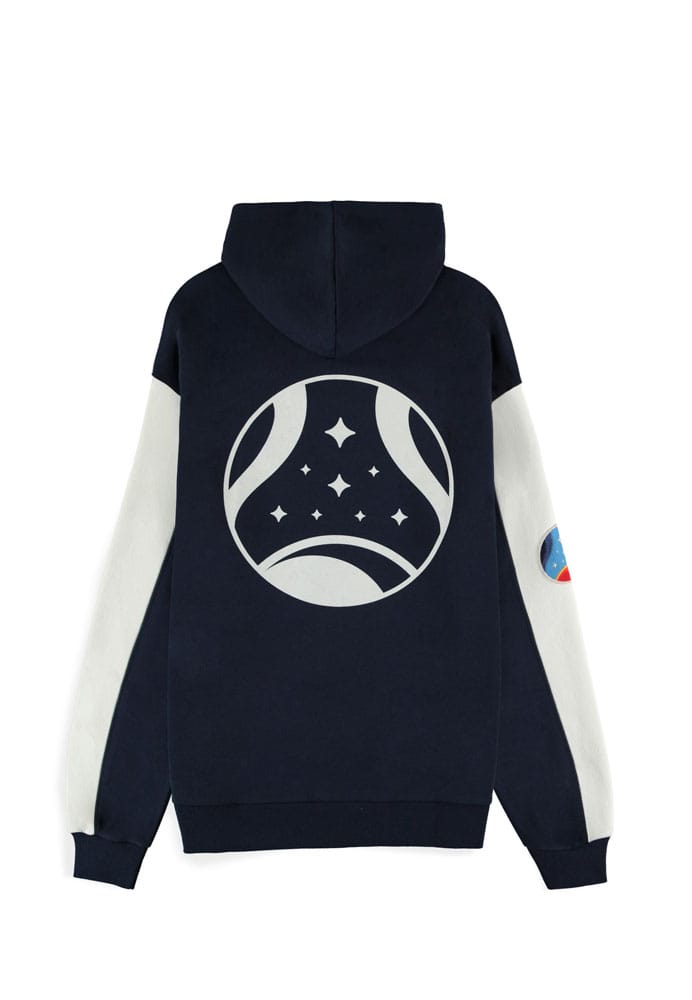 Starfield Kapuzenjacke mit Reißverschluß Monochrome Emblem Größe XXL - Smalltinytoystore