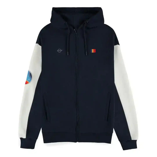 Starfield Kapuzenjacke mit Reißverschluß Monochrome Emblem Größe XXL - Smalltinytoystore