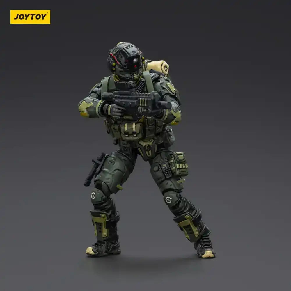 Steel Ride Corps Dark Source Actionfigur Assaulter Rhett 7 cm - Smalltinytoystore
