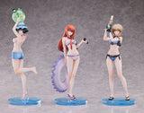 Steins Gate PVC Statuen 3er-Set 1/7 Suzuha Amane, Kurisu Makise, Mayuri Shiina Swimsuit Ver. - Smalltinytoystore