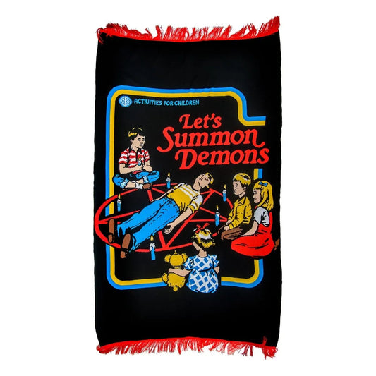 Steven Rhodes Decke Let's Summon Demons 160 x 102 cm - Smalltinytoystore