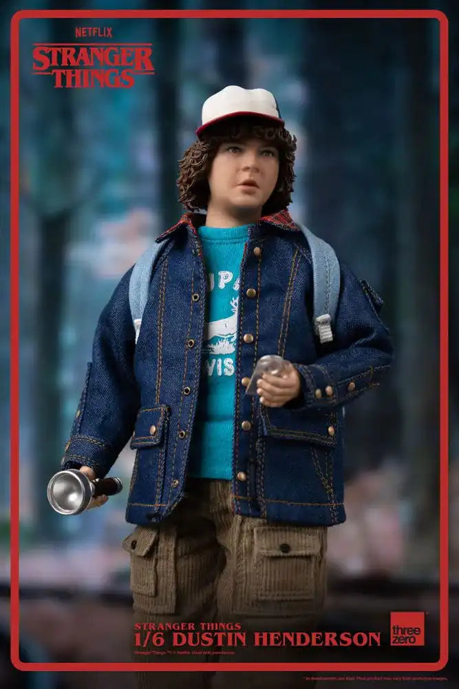 Stranger Things Actionfigur 1/6 Dustin Henderson 23 cm - Smalltinytoystore