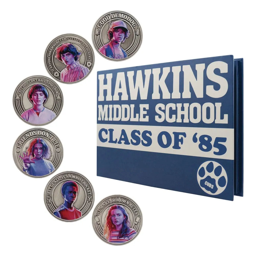 Stranger Things Album Coin Album Yearbook - Smalltinytoystore