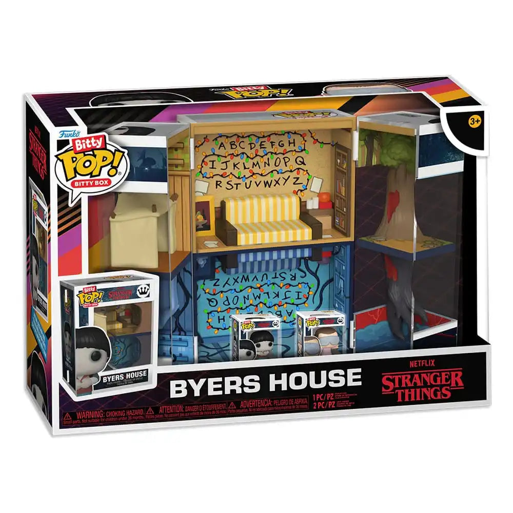Stranger Things Bitty POP! Boxes Vinyl Figur Byers House - Smalltinytoystore