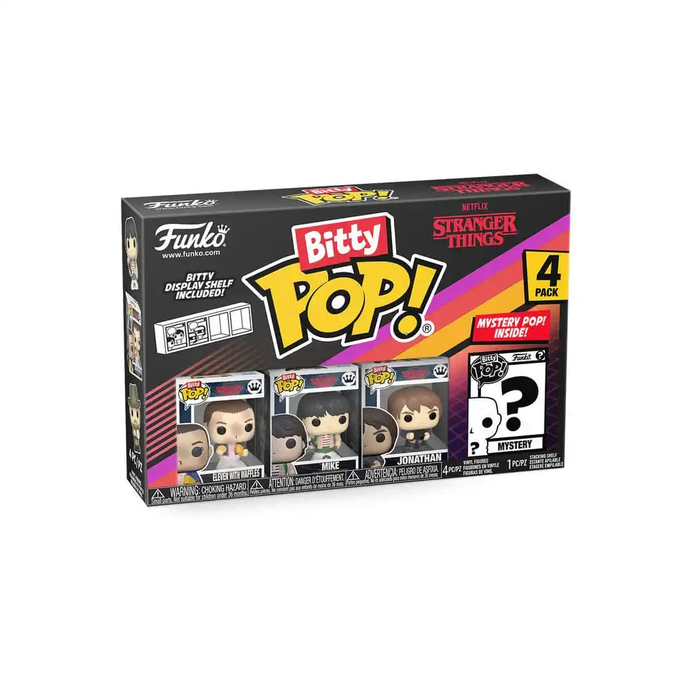 Stranger Things Bitty POP! Vinyl Figuren 4er-Pack Eleven 2,5 cm - Smalltinytoystore