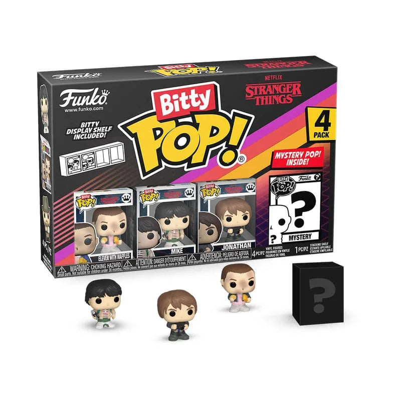Stranger Things Bitty POP! Vinyl Figuren 4er-Pack Eleven 2,5 cm - Smalltinytoystore