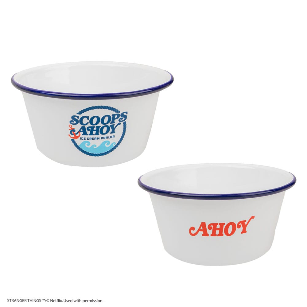 Stranger Things Eiscreme-Schüssel mit Matrosenmütze Scoops Ahoy - Smalltinytoystore