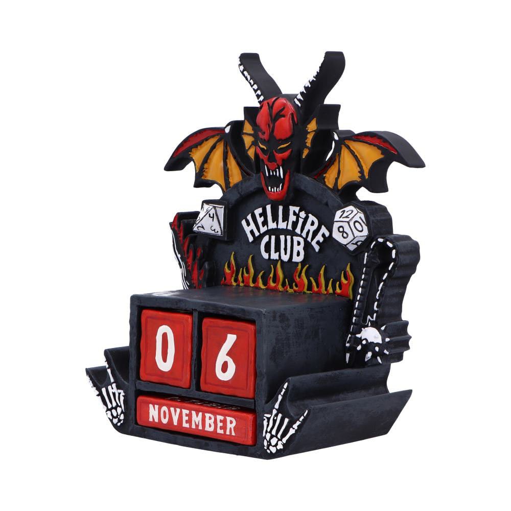 Stranger Things Ewiger Kalender Hellfire Club 15 cm - Smalltinytoystore