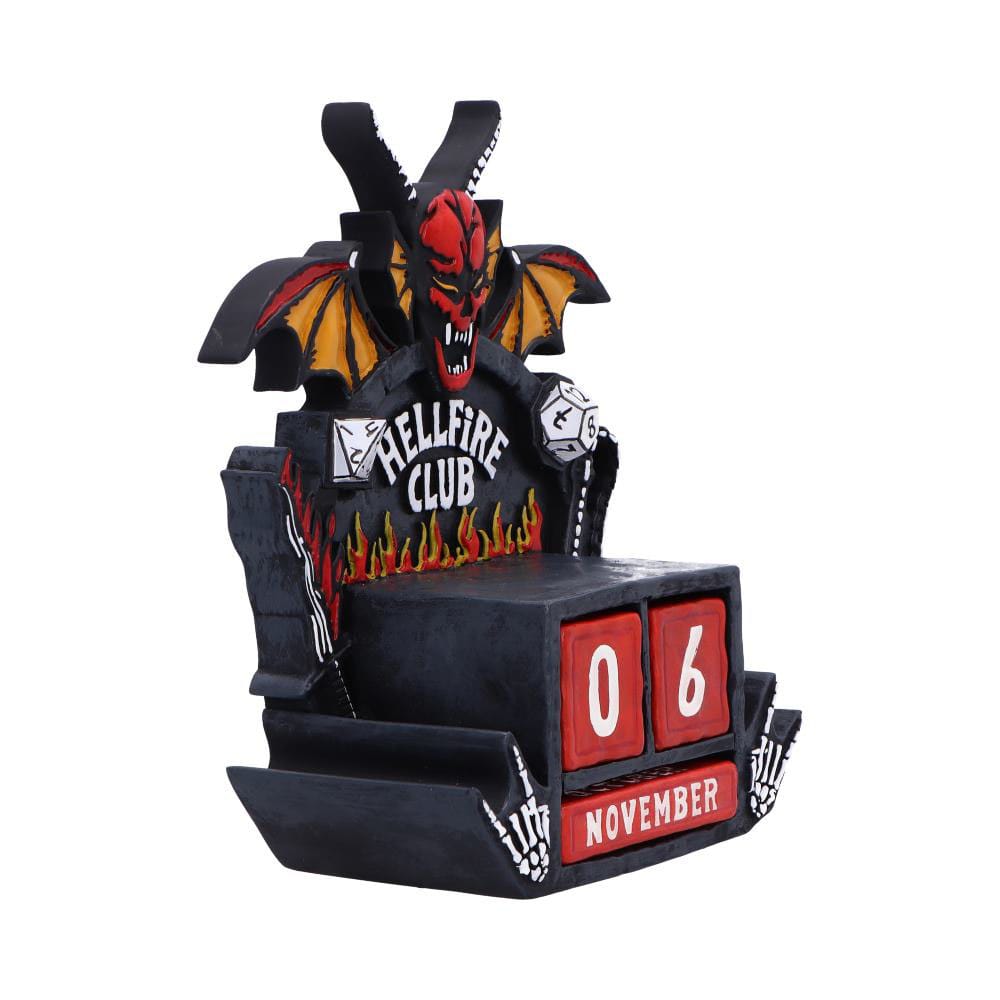 Stranger Things Ewiger Kalender Hellfire Club 15 cm - Smalltinytoystore