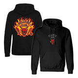 Stranger Things Kapuzenpullover Hellfire Club Flames