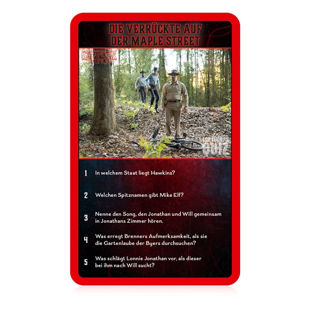 Stranger Things Kartenspiel Top Trumps Quiz *Deutsche Version* - Smalltinytoystore