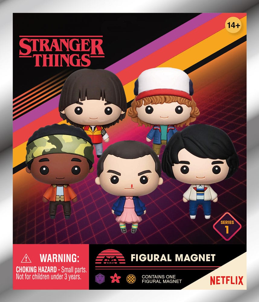 Stranger Things Magnete blind pack Series 1 Display (12) - Smalltinytoystore
