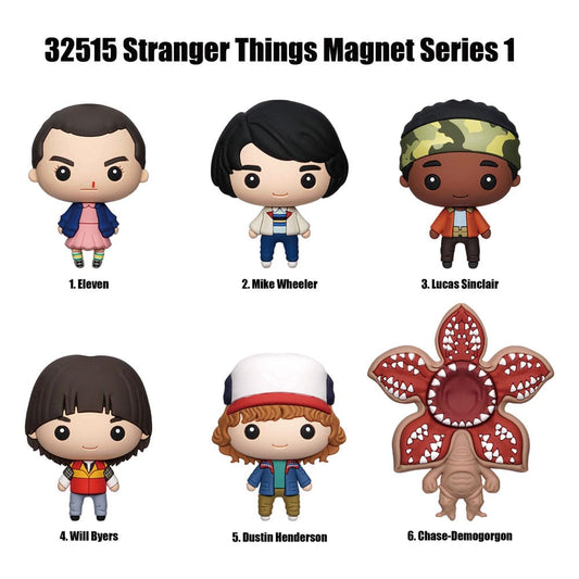 Stranger Things Magnete blind pack Series 1 Display (12) - Smalltinytoystore
