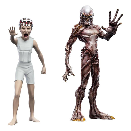 Stranger Things Mini Epics Vinyl Figuren Vecna & Eleven (Season 4) Twin Pack 16 cm - Smalltinytoystore