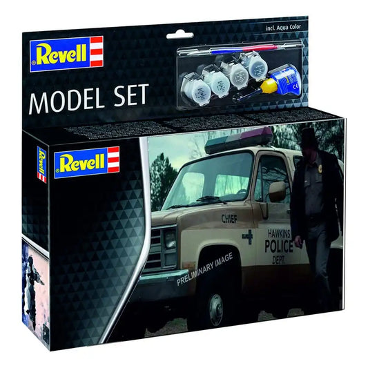 Stranger Things Modellbausatz-Set 1/25 1985 Chevrolet K5 Blazer 19 cm - Smalltinytoystore