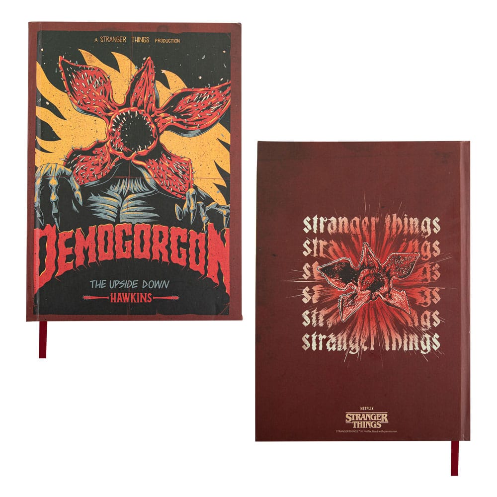 Stranger Things Notizbuch Demogorgon - Smalltinytoystore