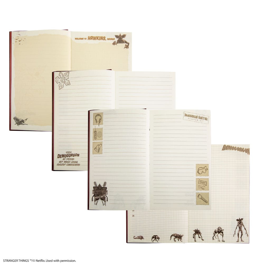Stranger Things Notizbuch Demogorgon - Smalltinytoystore