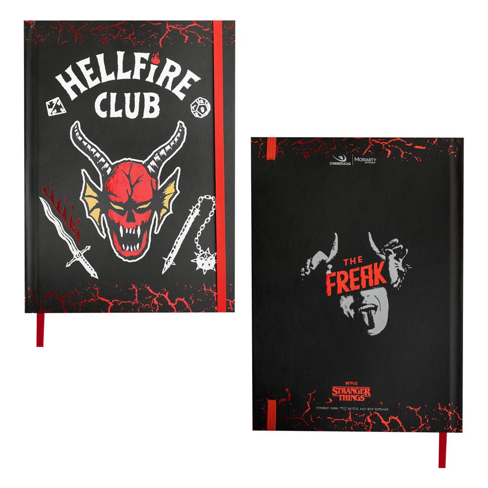 Stranger Things Notizbuch Hell Fire Club - Smalltinytoystore