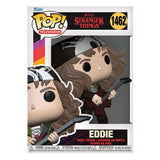 Stranger Things POP! TV Vinyl Figur Hunter Eddie with Guitar 9 cm - Smalltinytoystore