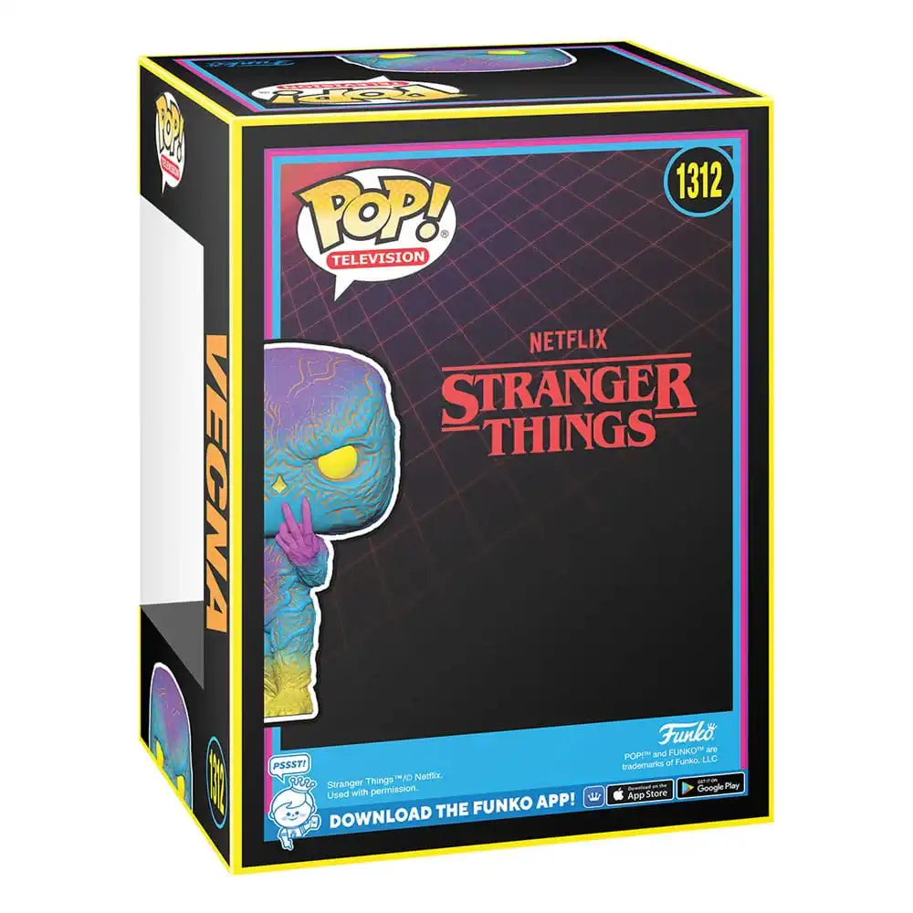 Stranger Things POP! TV Vinyl Figuren Vecna(BLKLT) 9 cm - Smalltinytoystore