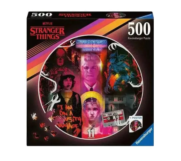 Stranger Things Rund-Puzzle Friends Don't Lie (500 Teile) - Smalltinytoystore