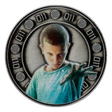 Stranger Things Sammelmünze Eleven & Hopper 4 cm - Smalltinytoystore