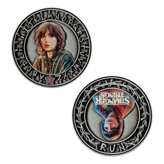 Stranger Things Sammelmünze Will & Joyce 4 cm - Smalltinytoystore