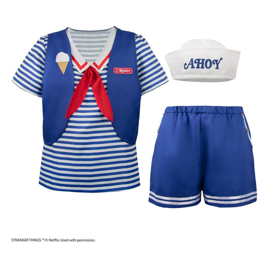 Stranger Things: Scoops Ahoy Robin Costume - Smalltinytoystore