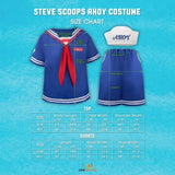 Stranger Things: Scoops Ahoy Steve Costume Größe S/M