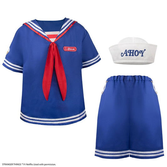 Stranger Things: Scoops Ahoy Steve Costume - Smalltinytoystore
