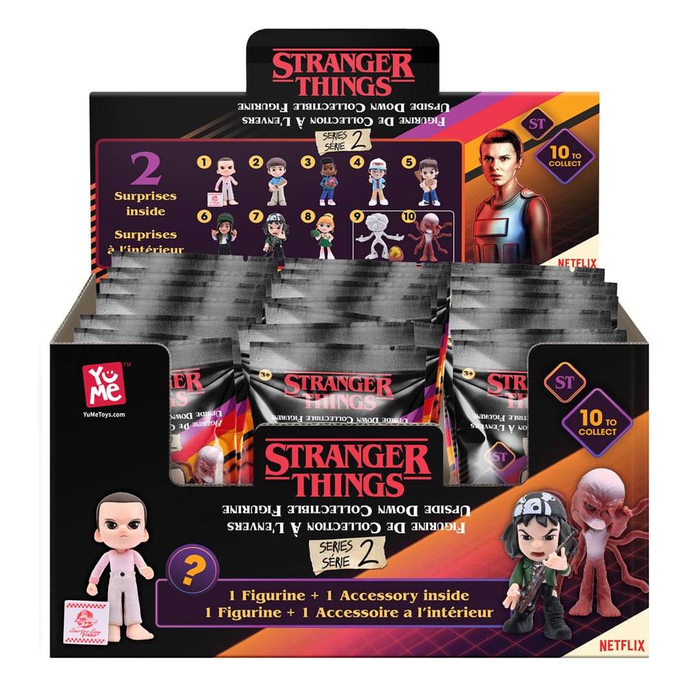 Stranger Things Secret Capsule Minifiguren Upside Down 2 7 cm Display (24) - Smalltinytoystore