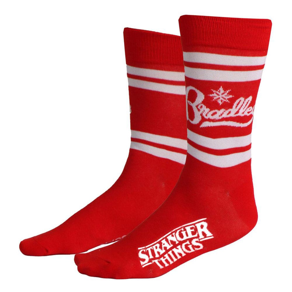 Stranger Things Socken Bradley´s Big Buy Red 38-45 - Smalltinytoystore