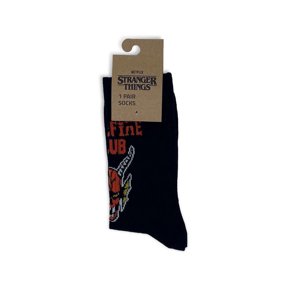 Stranger Things Socken Hellfire Club Small - Smalltinytoystore