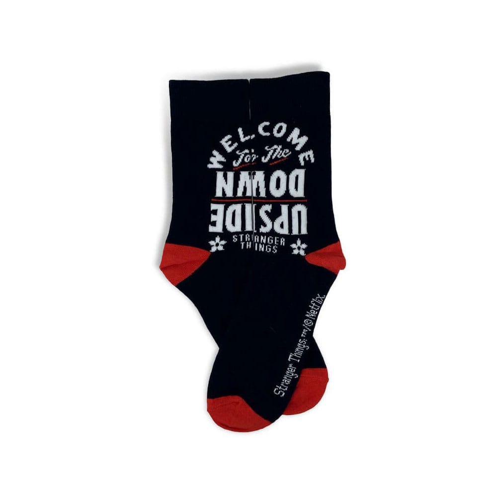 Stranger Things Socken Upside Down Large - Smalltinytoystore